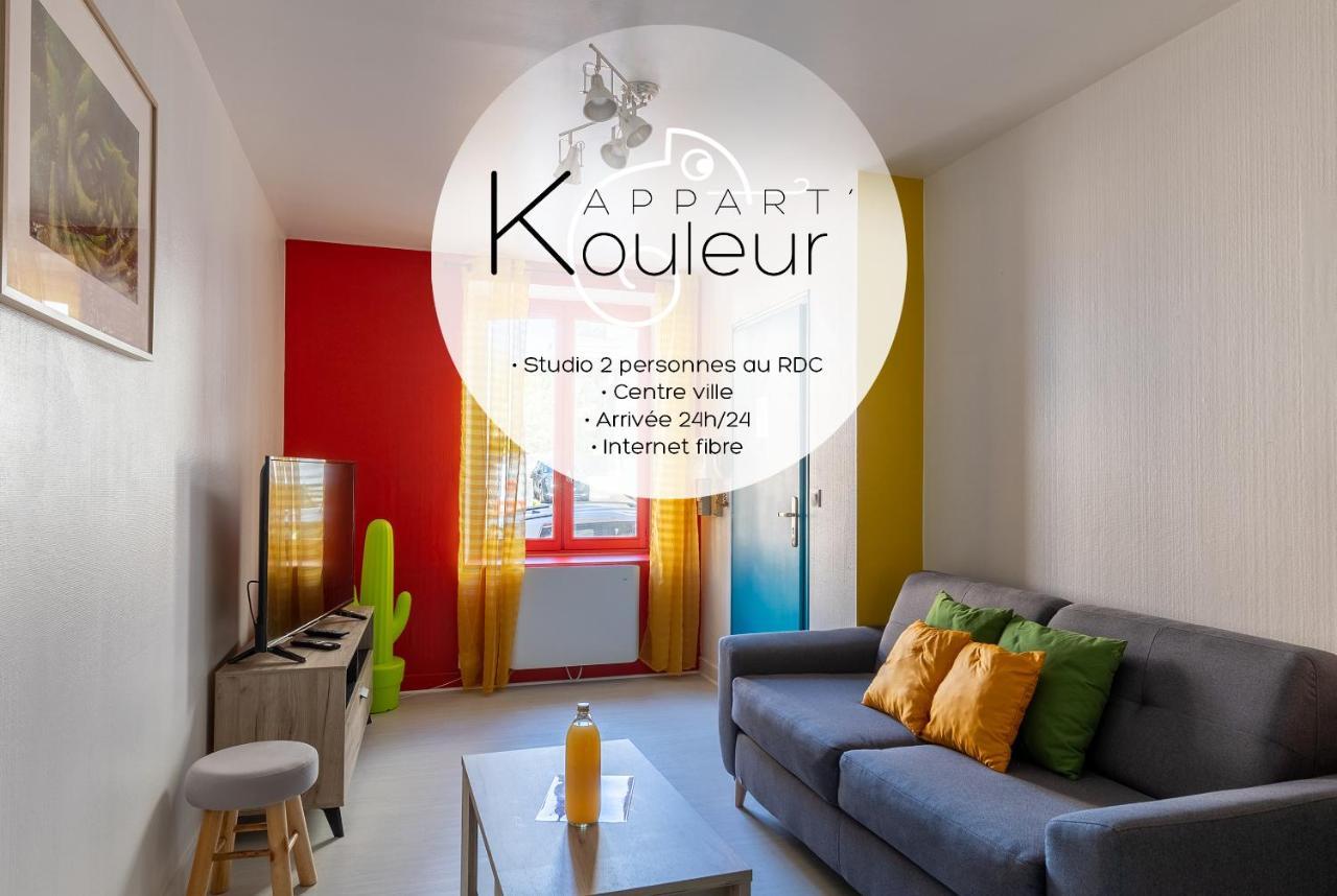 L'Appart K-Ouleur- Wifi Fibre-Checkin Auto- 2 Pers Le Mans Zewnętrze zdjęcie