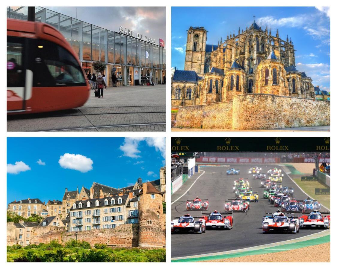 L'Appart K-Ouleur- Wifi Fibre-Checkin Auto- 2 Pers Le Mans Zewnętrze zdjęcie